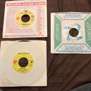 Bundle of rolling stone 45s
